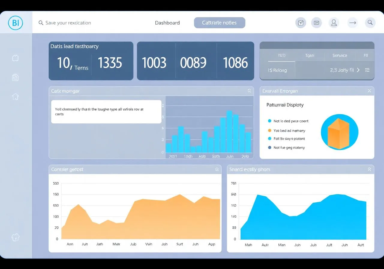 Predictive and prescriptive analytics dashboard forecasting risk and recommending action