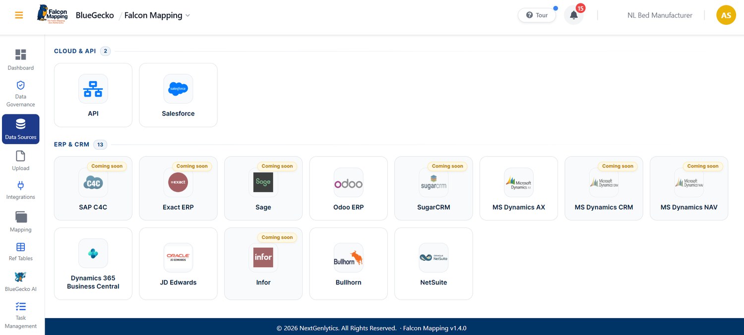 JD Edwards and Dynamics 365 Business Central Data Sources