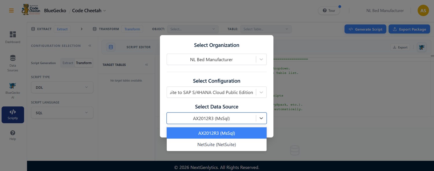 Multisource Selection for Extraction